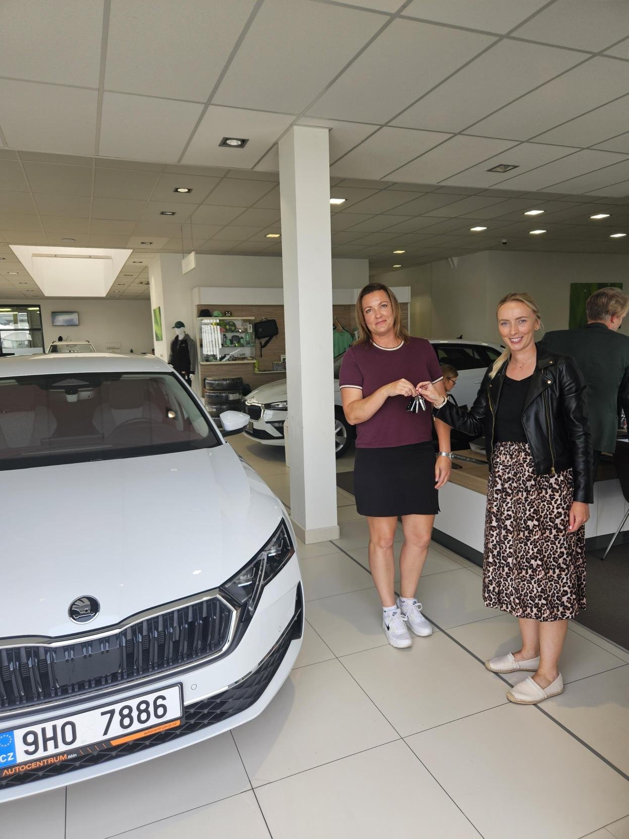 Veronika Výborná - nové auto