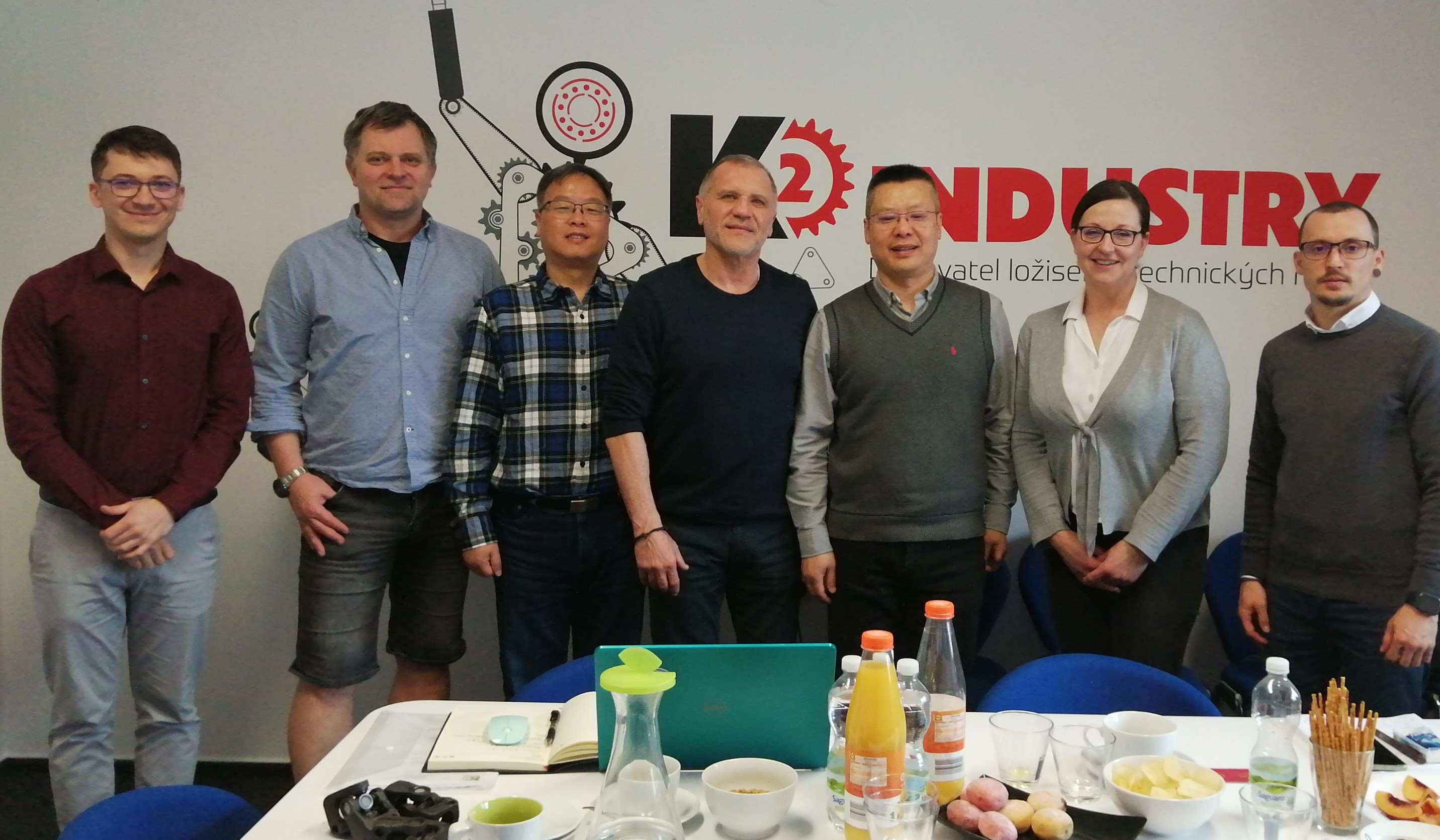 Návštěva dlouholetých čínských partnerů